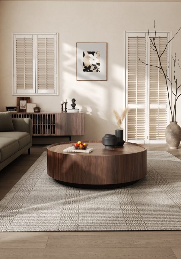 طاولة قهوة بتصميم اسكندنافي – ليجاسي (LEGACY) - Image 11