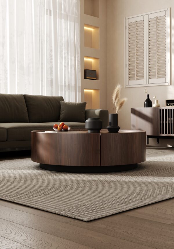 طاولة قهوة بتصميم اسكندنافي – ليجاسي (LEGACY) - Image 12